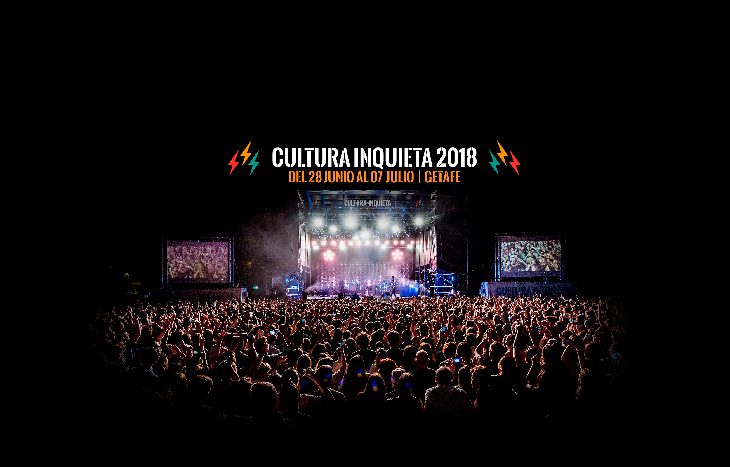 Fotografía promocional de Cultura Inquieta Festival 2018