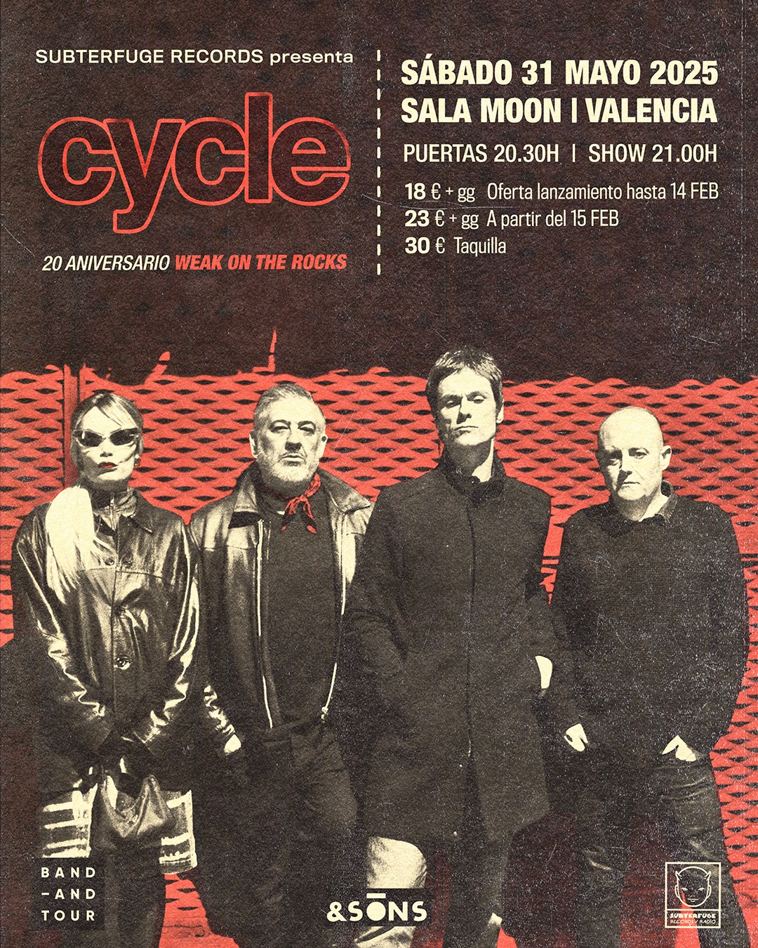 Fotografía promocional de Cycle en Valencia