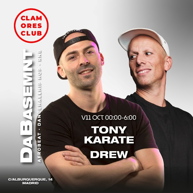 Fotografía promocional de DaBasemnt (Afrobeat, Dancehall, Hip Hop, R&B) Tony Karate & Drew