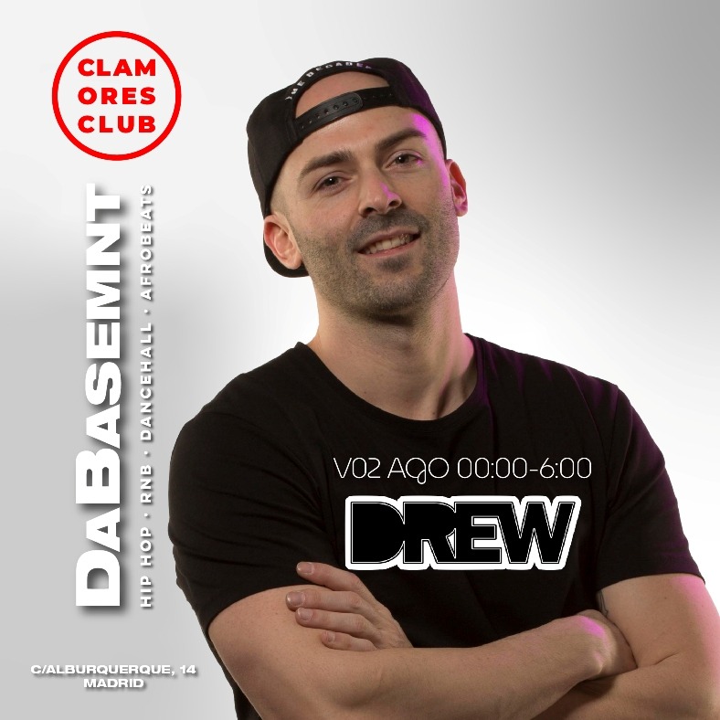 Promotional photograph of DaBasemnt (Afrobeat, Dancehall Hip Hop & RnB): Drew.