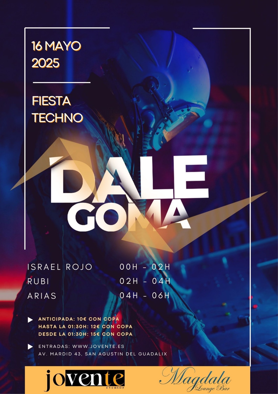 Fotografía promocional de DALE GOMA 16/05