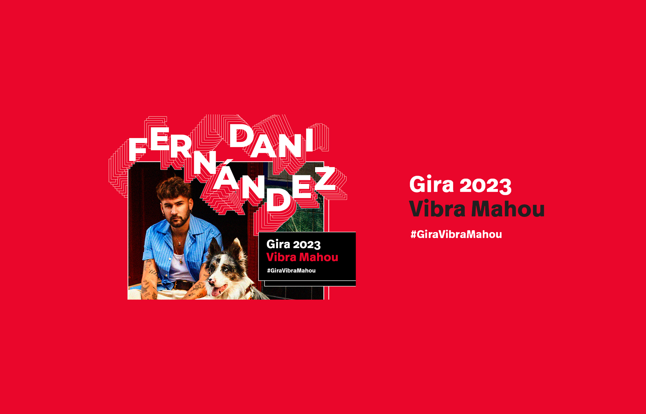 Fotografía promocional de Dani fernández en Villava (Navarra)