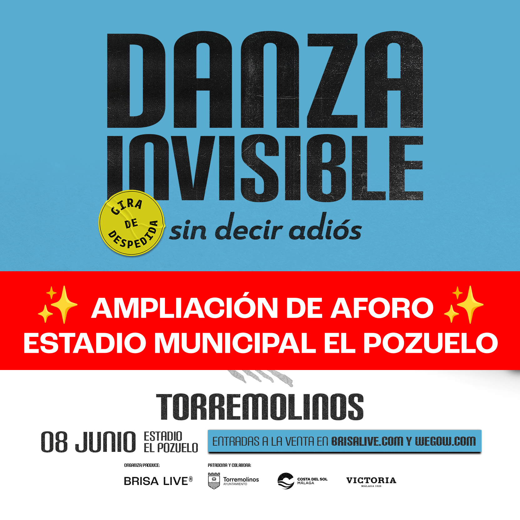Fotografía promocional de Danza Invisible en Torremolinos (Málaga)