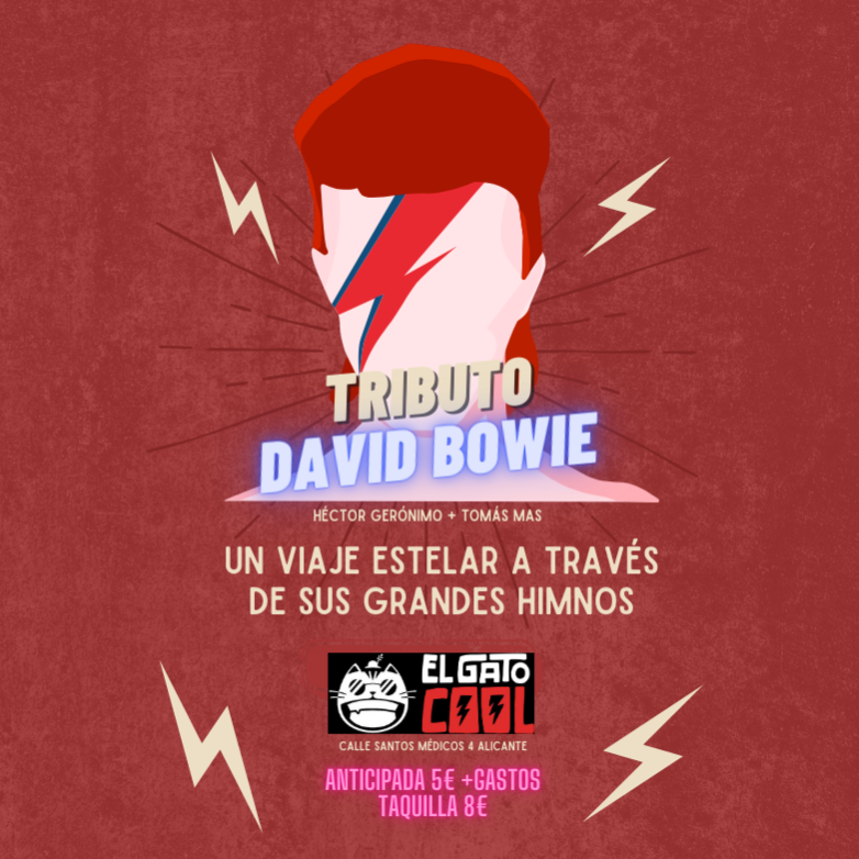 Fotografía promocional de David Bowie Tributo