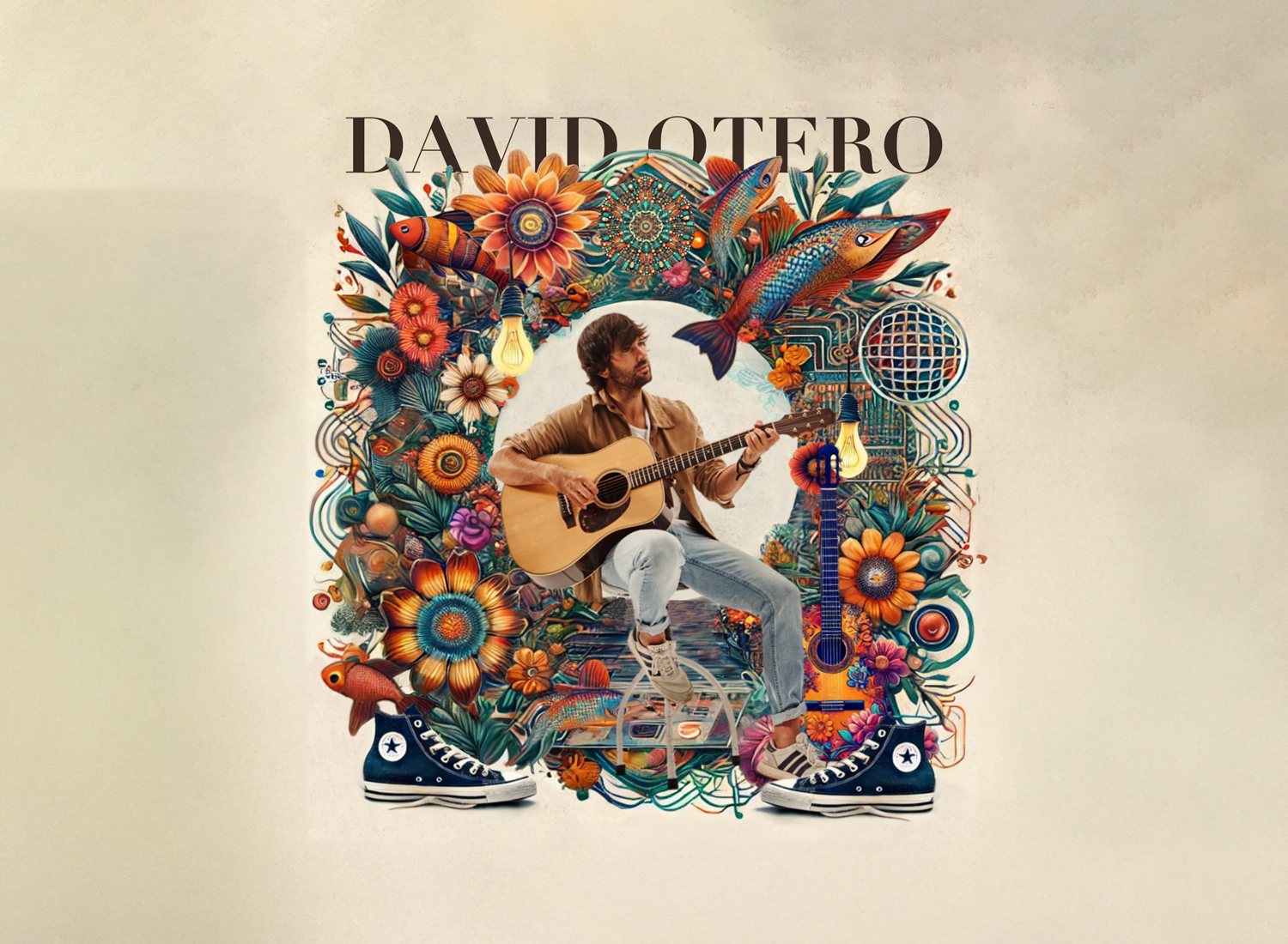 Fotografía promocional de David Otero en Zaragoza