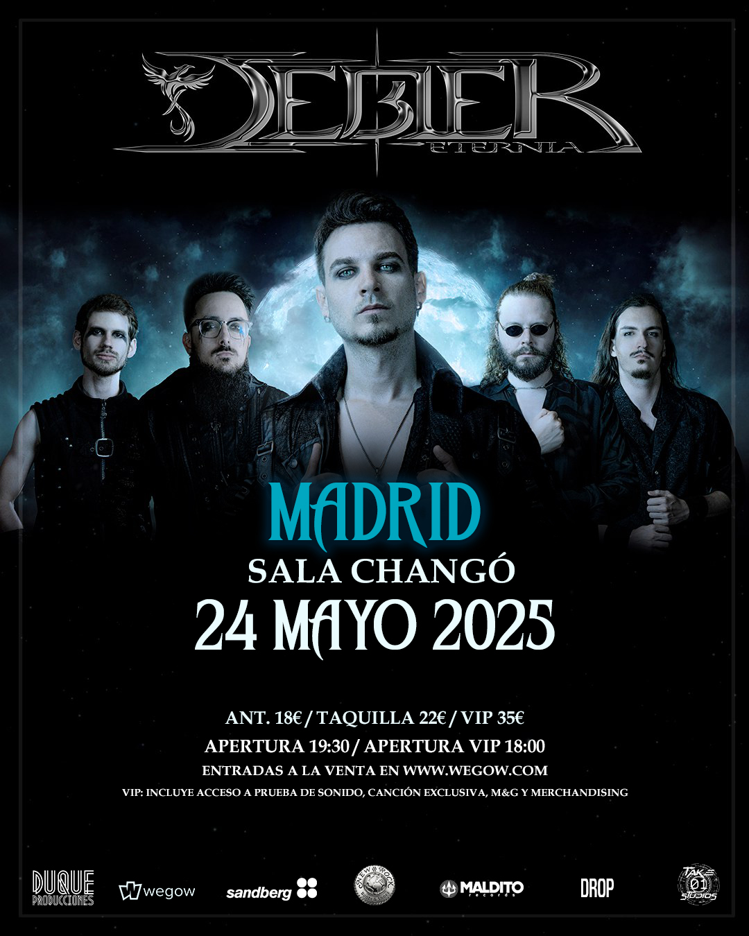 Fotografía promocional de Debler Eternia Madrid