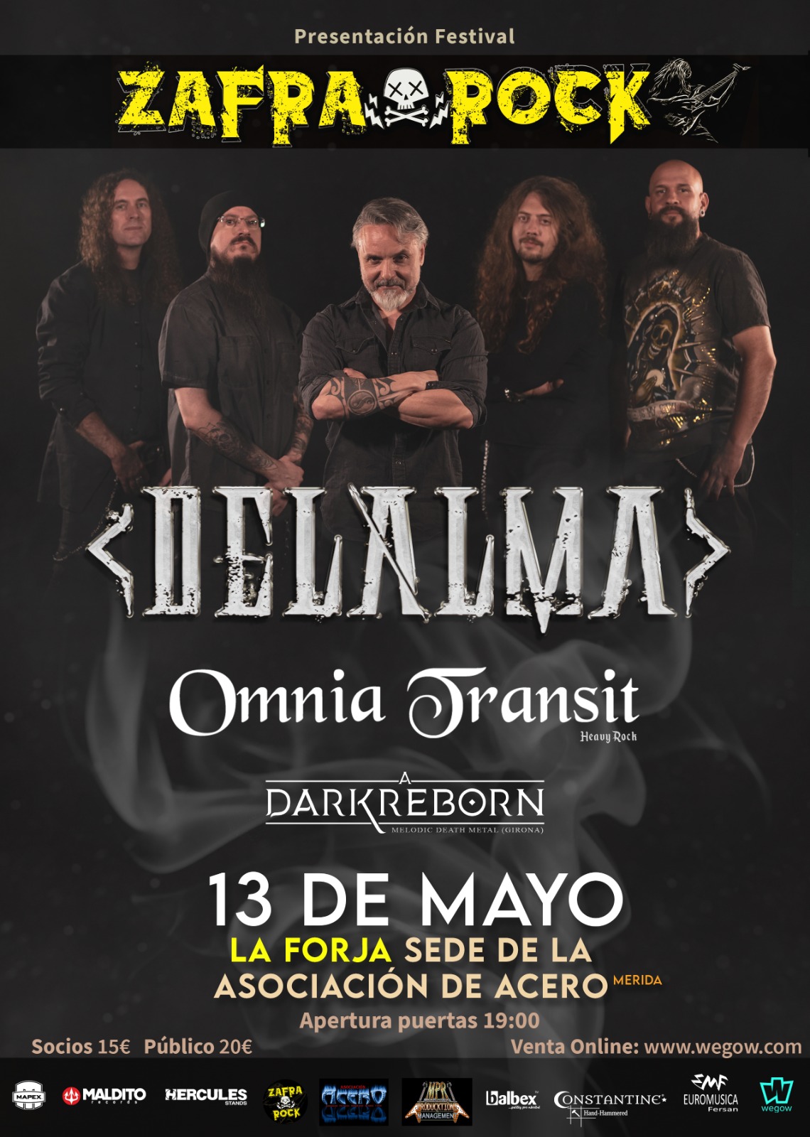 Fotografía promocional de DelAlma en Mérida