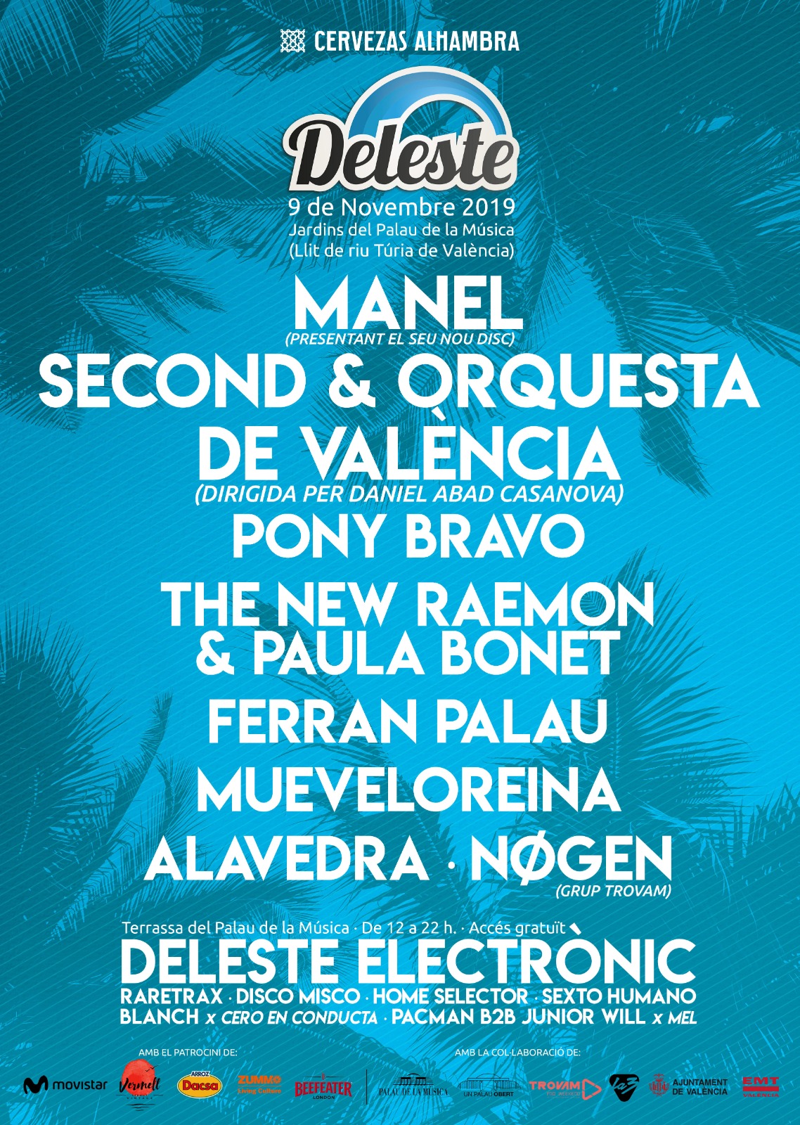 Fotografía promocional de Deleste 2019