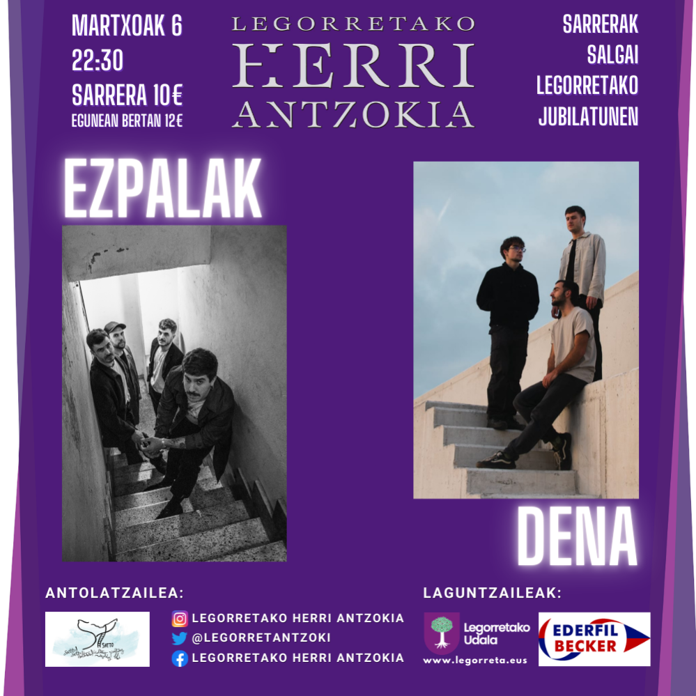Fotografía promocional de Dena + Ezpalak