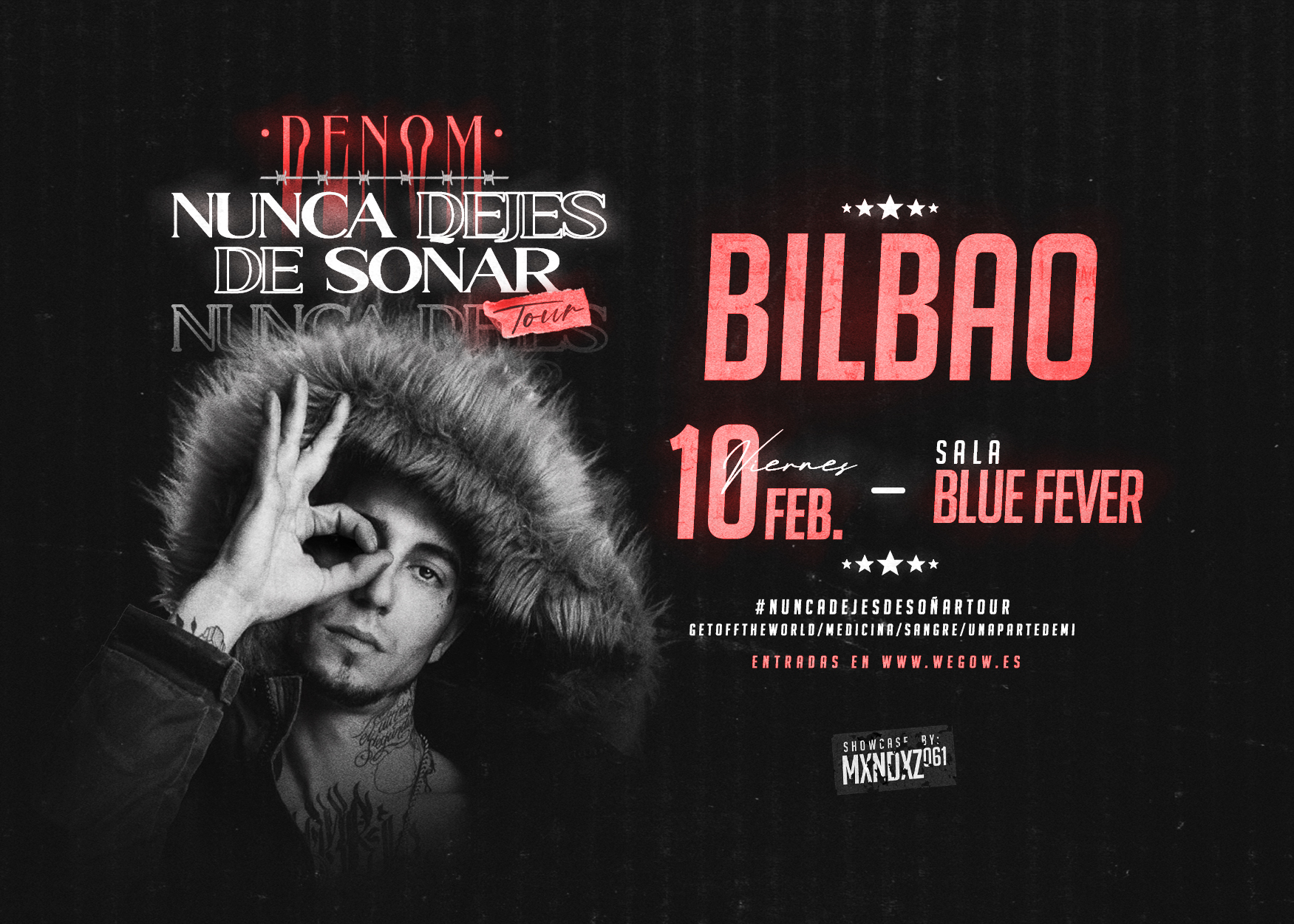 Fotografía promocional de Denom en Bilbao