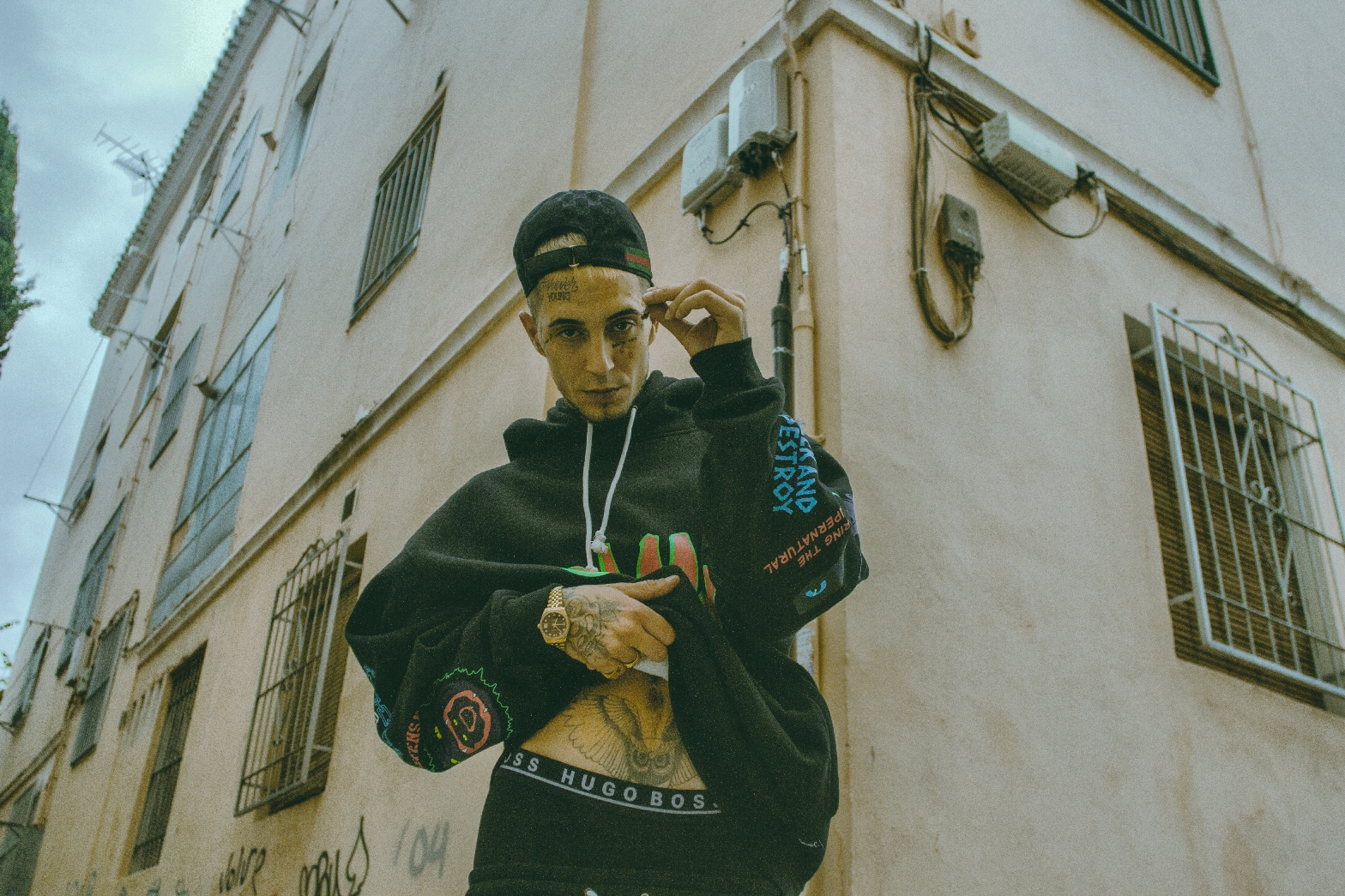 Fotografía promocional de Denom en Madrid