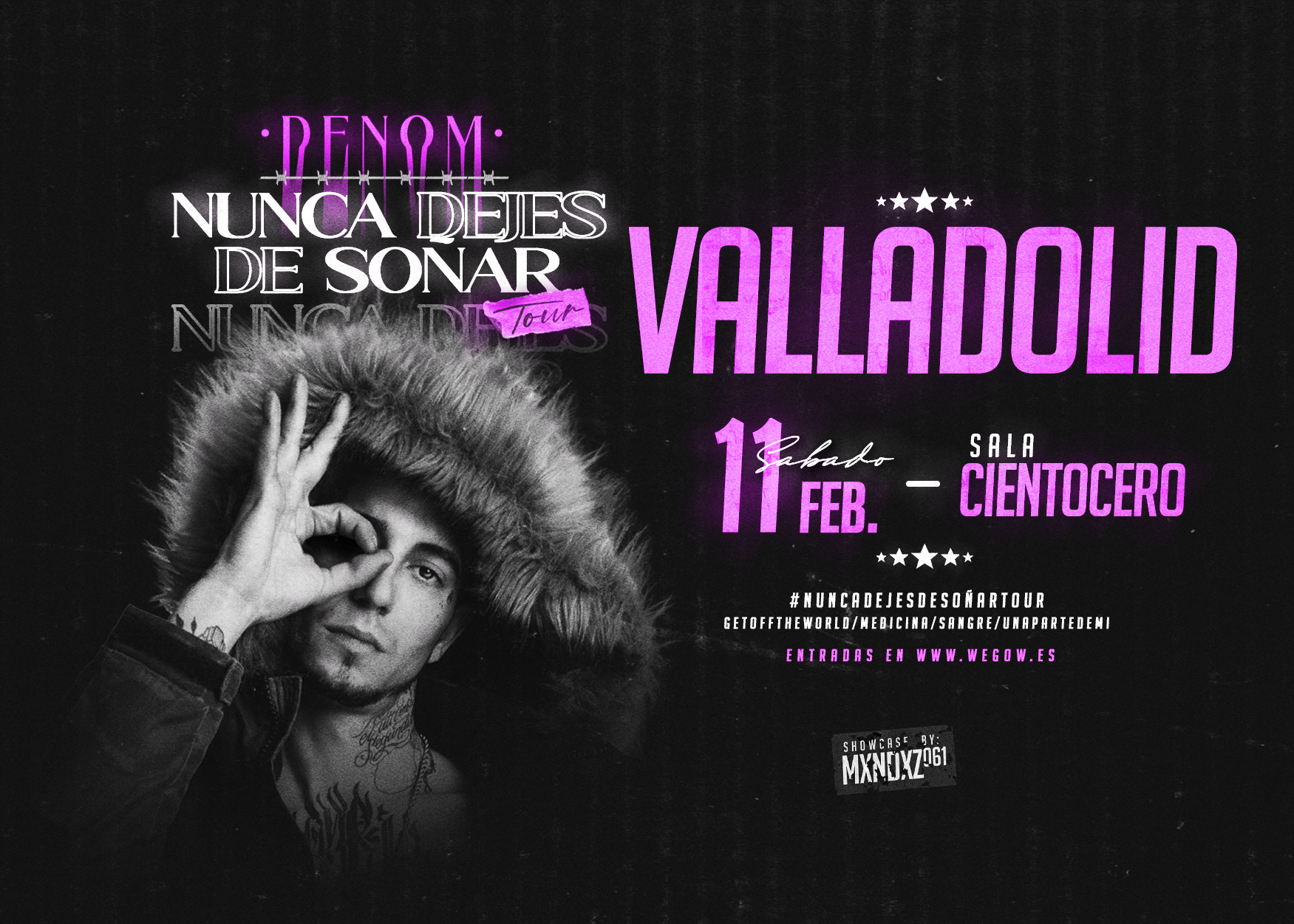 Fotografía promocional de Denom en Valladolid