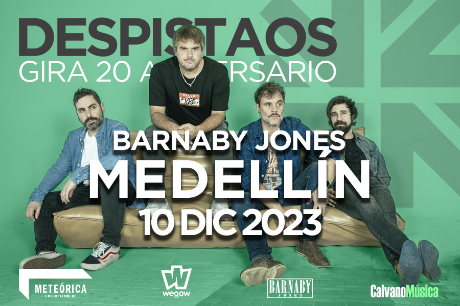 Fotografía promocional de Despistaos en Medellín