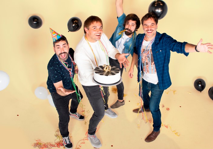 Fotografía promocional de DESPISTAOS en Toledo