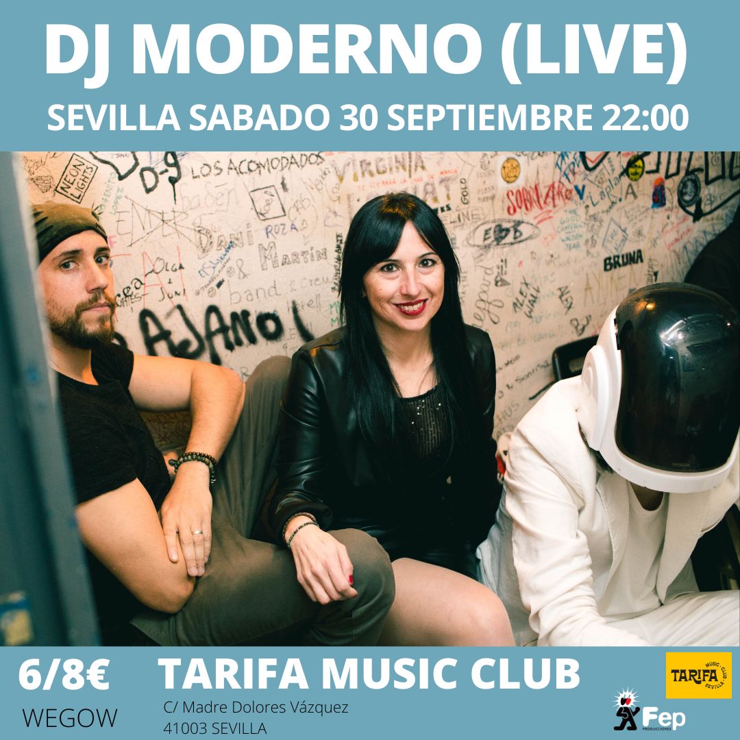 Promofoto von Dj Moderno (Live) en Sevilla.