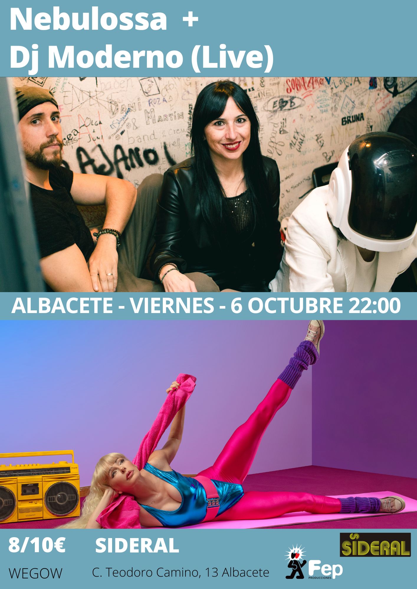 Fotografía promocional de Dj Moderno (Live) + Nebulossa en Albacete