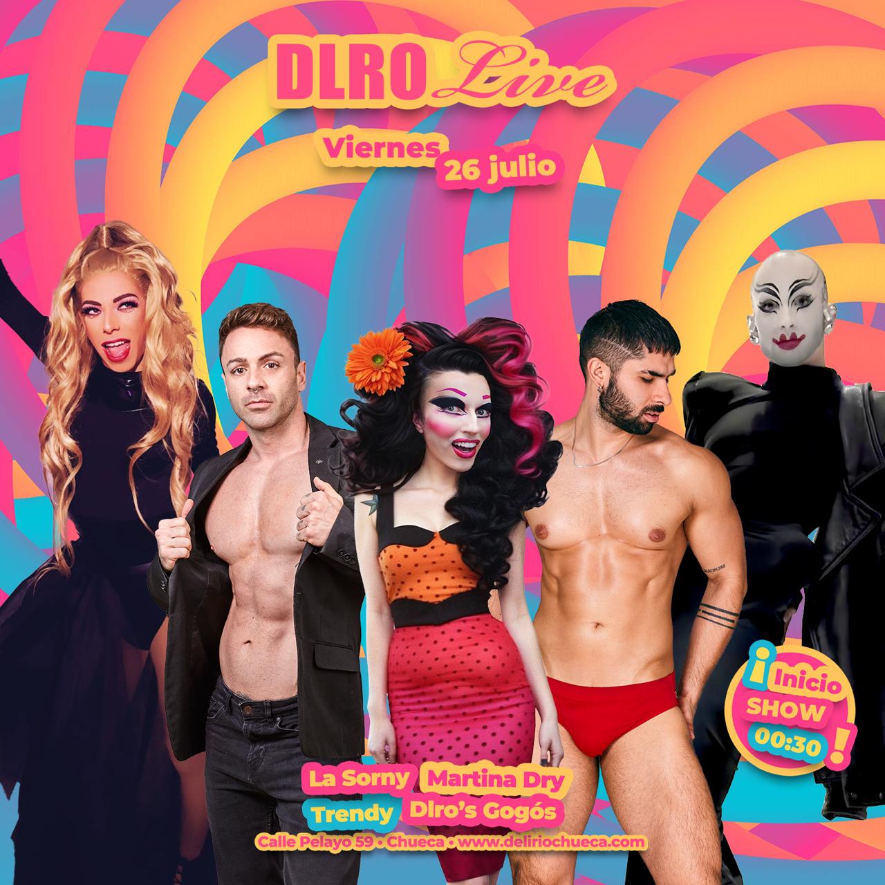 Fotografía promocional de DLRO LIVE