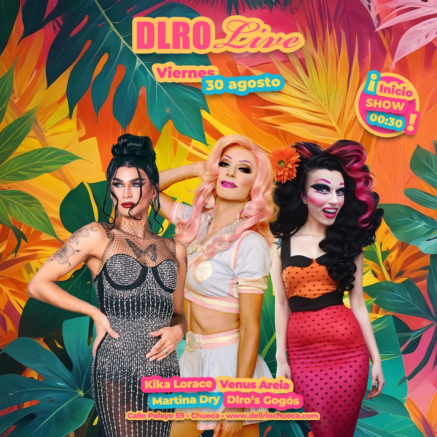 Fotografía promocional de DLRO LIVE