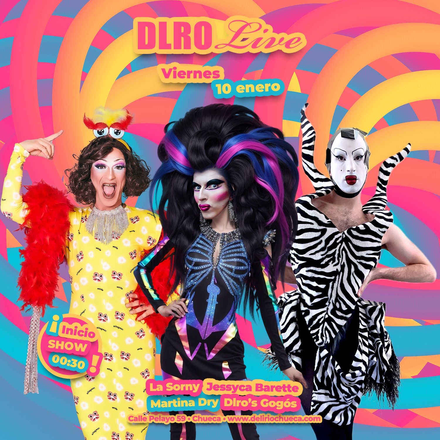 Fotografía promocional de DLRO LIVE