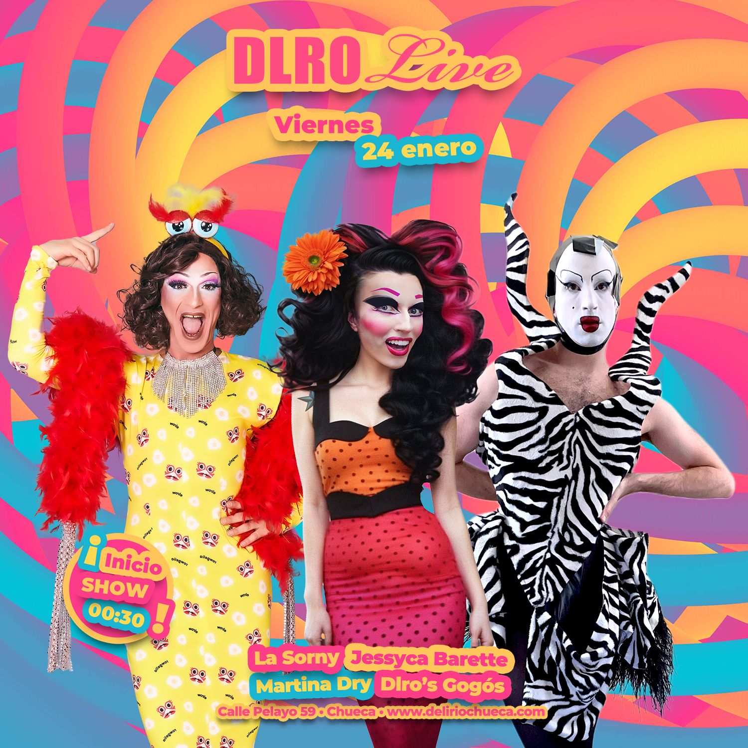 Fotografía promocional de DLRO LIVE