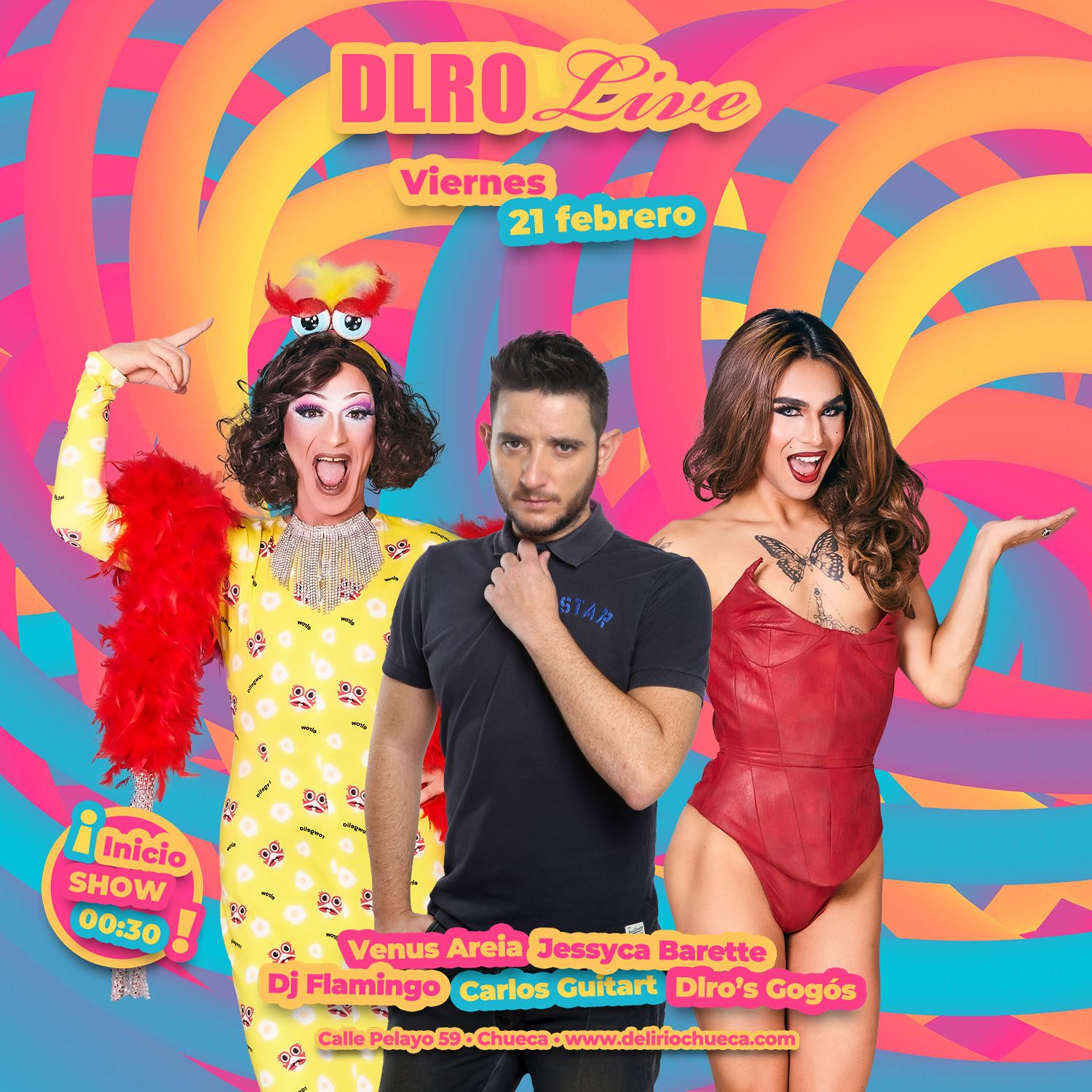 Fotografía promocional de DLRO LIVE