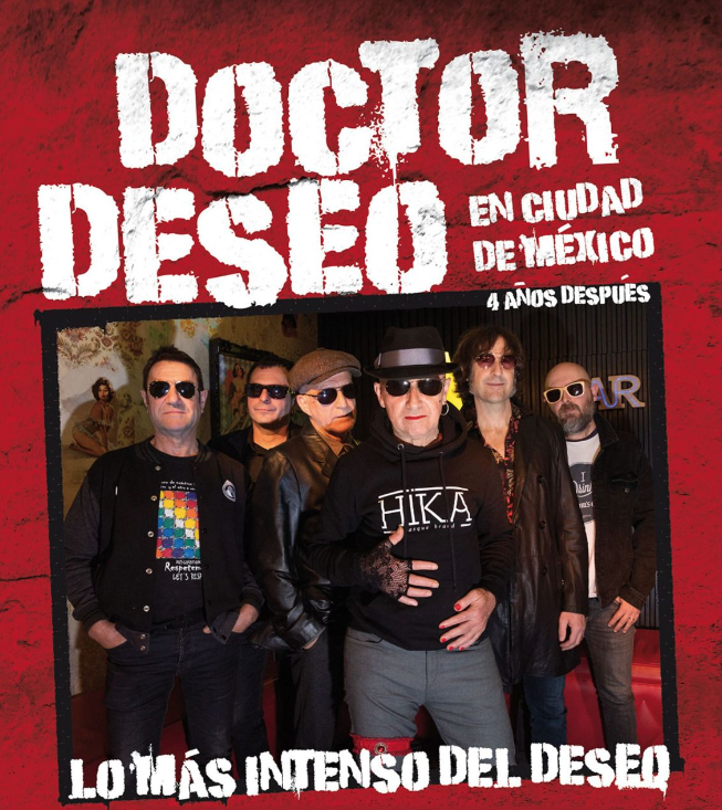 Fotografía promocional de Doctor Deseo en Bajo Circuito 2da fecha