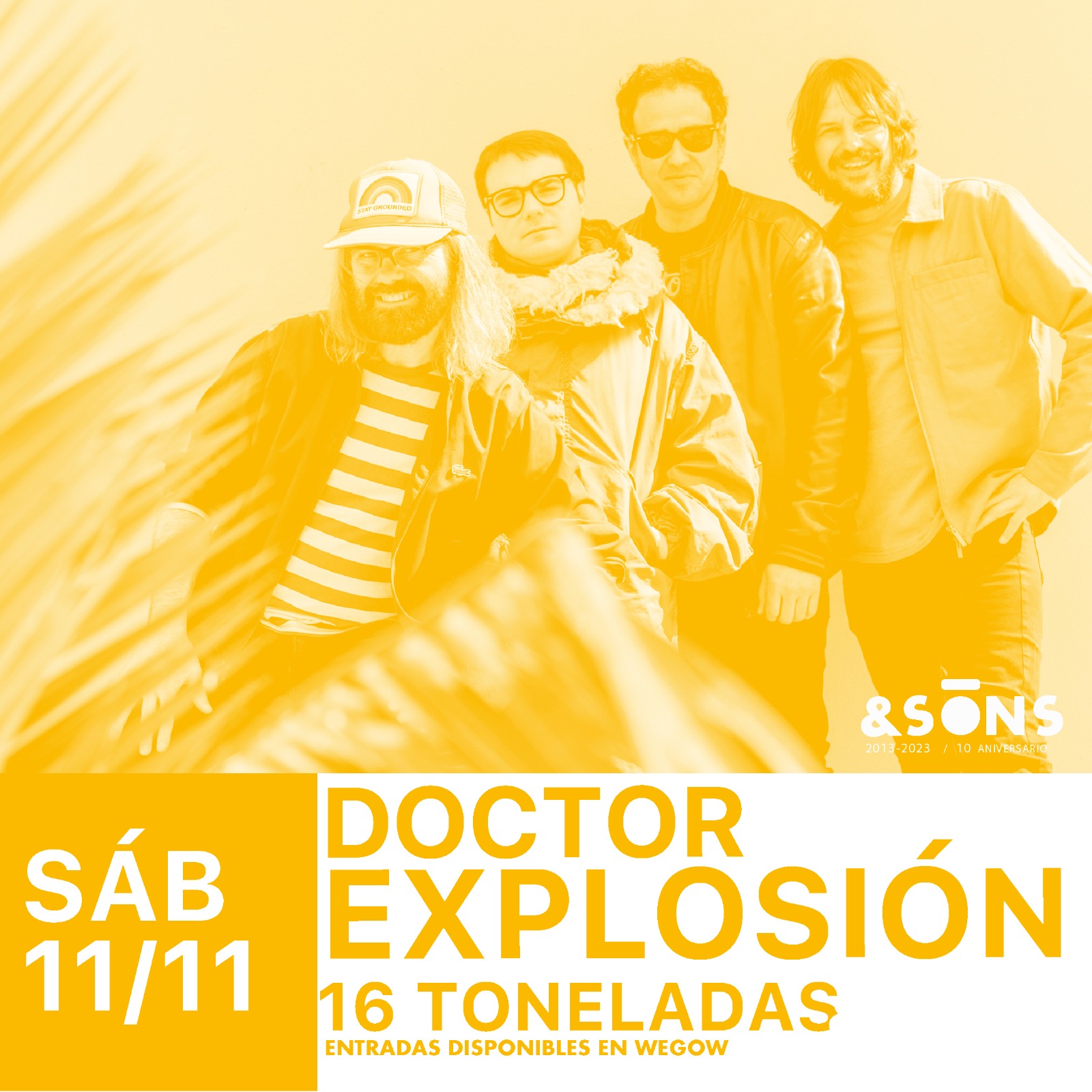 Fotografía promocional de Doctor Explosion en Valencia
