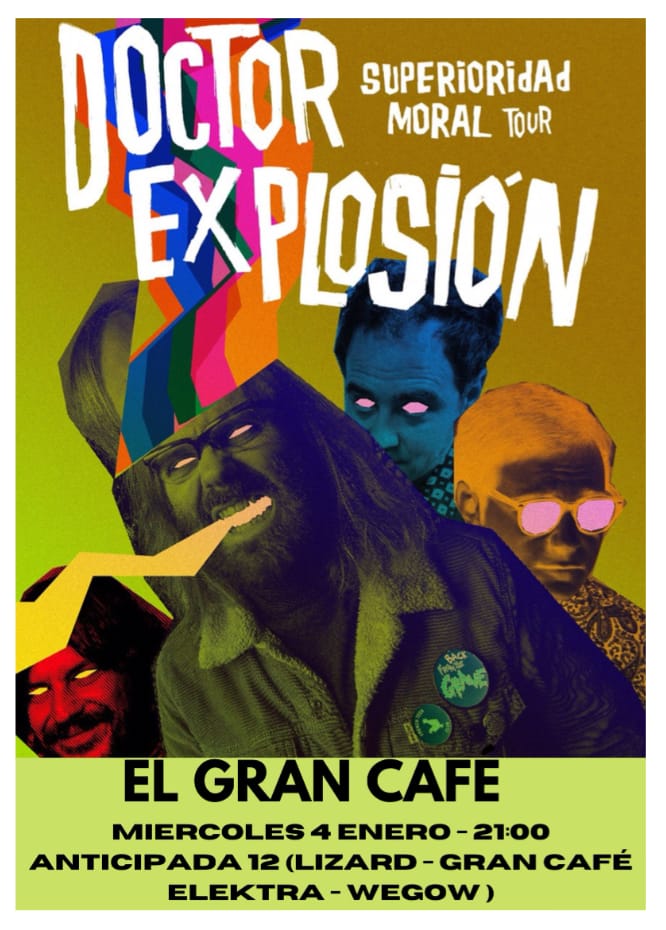 Fotografía promocional de DR EXPLOSION en León