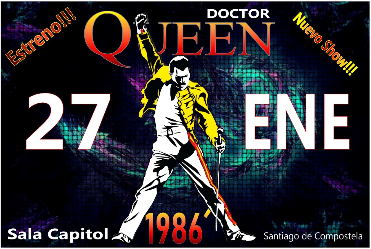 Fotografía promocional de DR QUEEN EN SANTIAGO DE COMPOSTELA