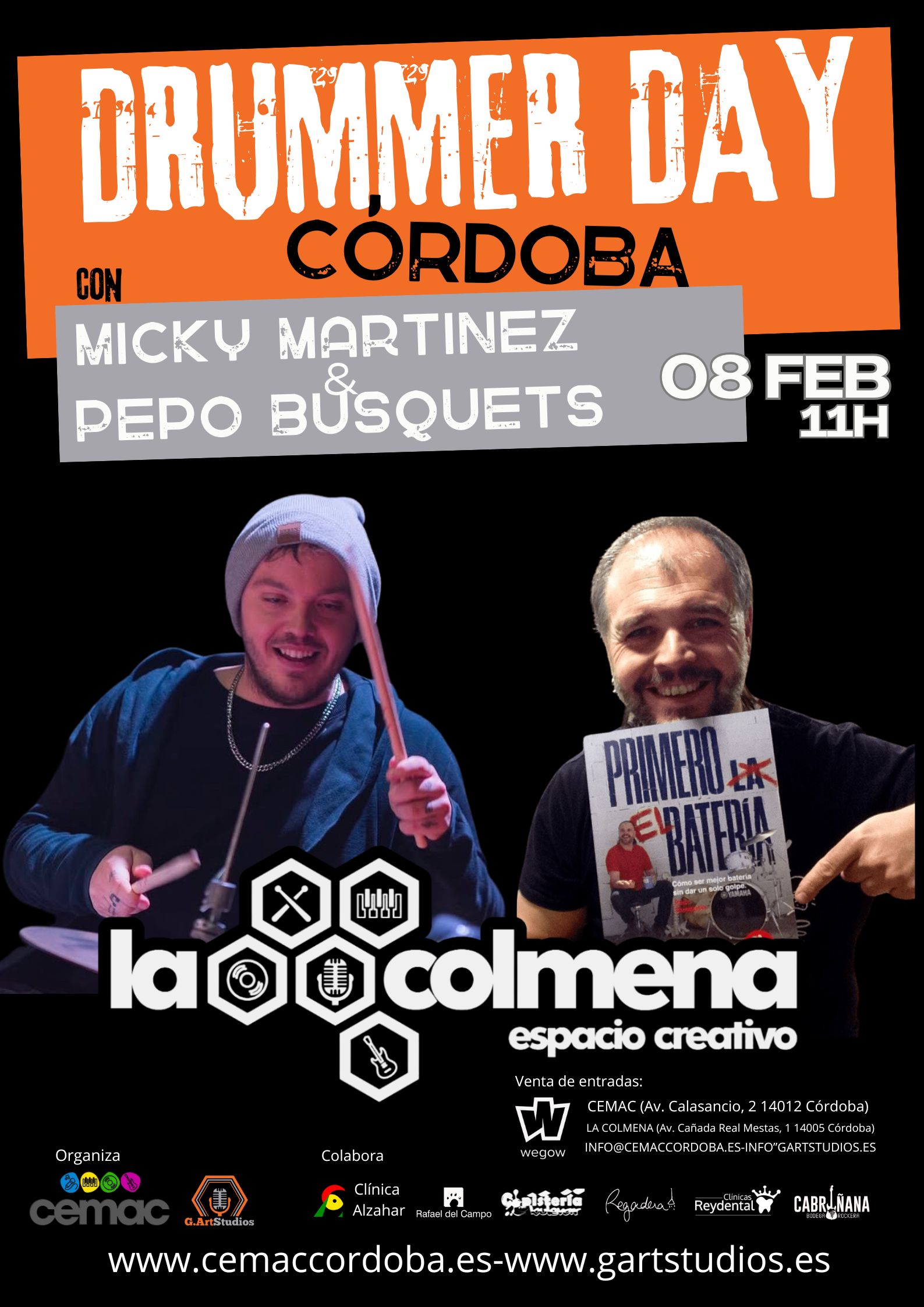 Fotografía promocional de DRUMMER DAY 2025