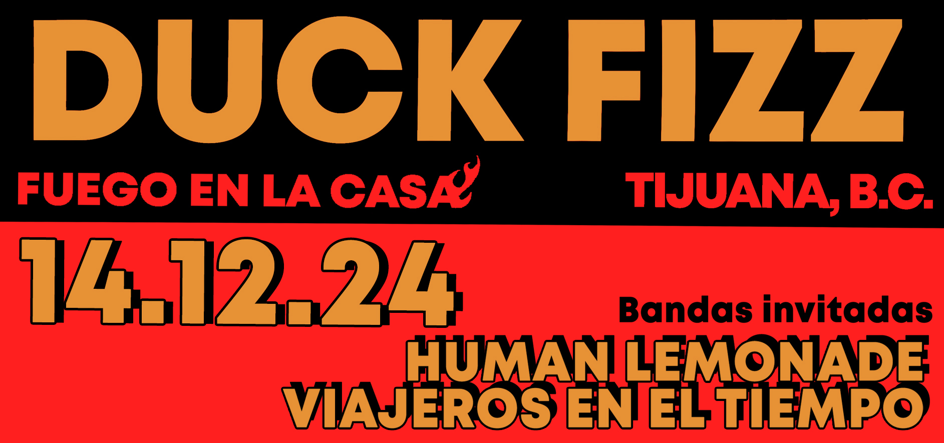 Fotografía promocional de Duck Fizz @ Tijuana