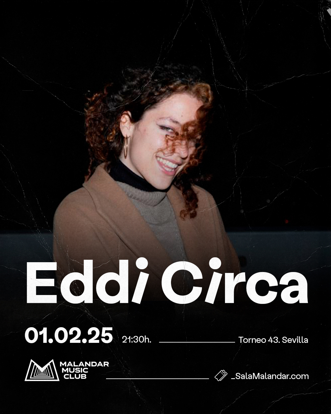 Fotografía promocional de Eddi Circa en Malandar