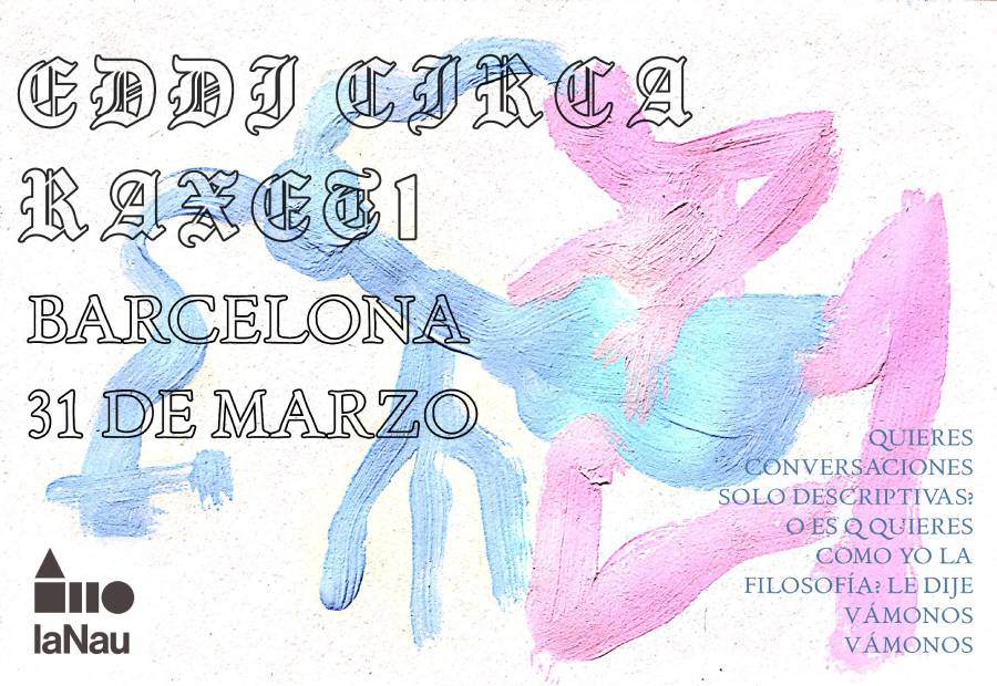 Fotografía promocional de Eddi Circa y raxet1 en Barcelona