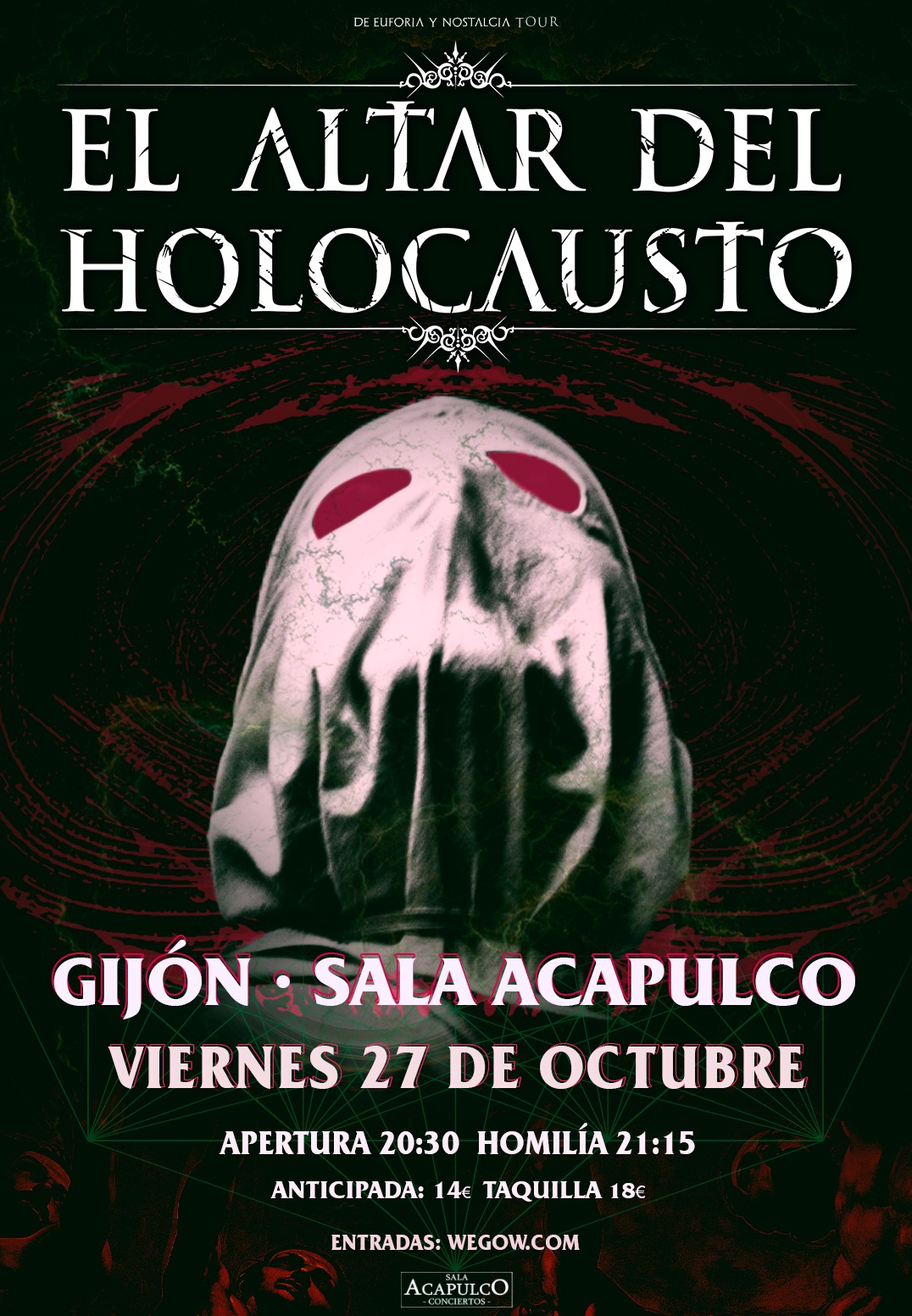 Fotografía promocional de El Altar Del Holocausto en Gijón