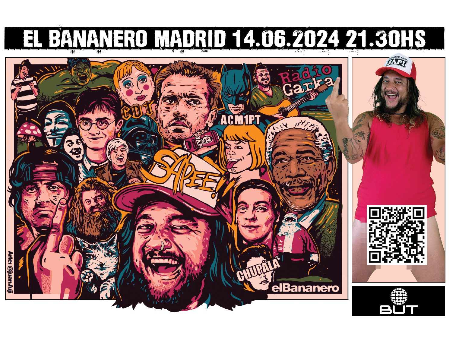 Fotografía promocional de El Bananero en Madrid