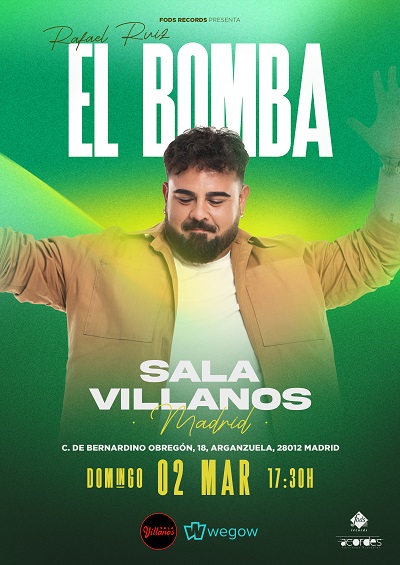 Fotografía promocional de El Bomba en Madrid