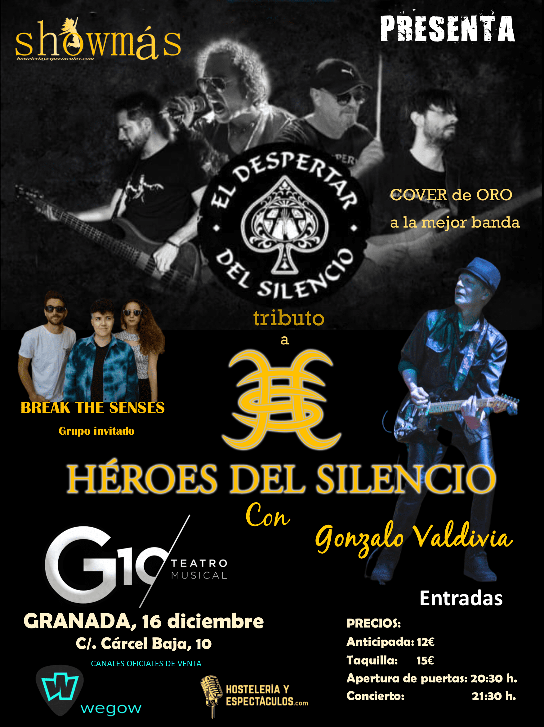 Fotografía promocional de El despertar del silencio en Granada