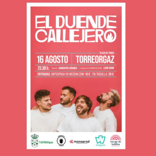 Fotografía promocional de El Duende Callejero en Torreorgaz