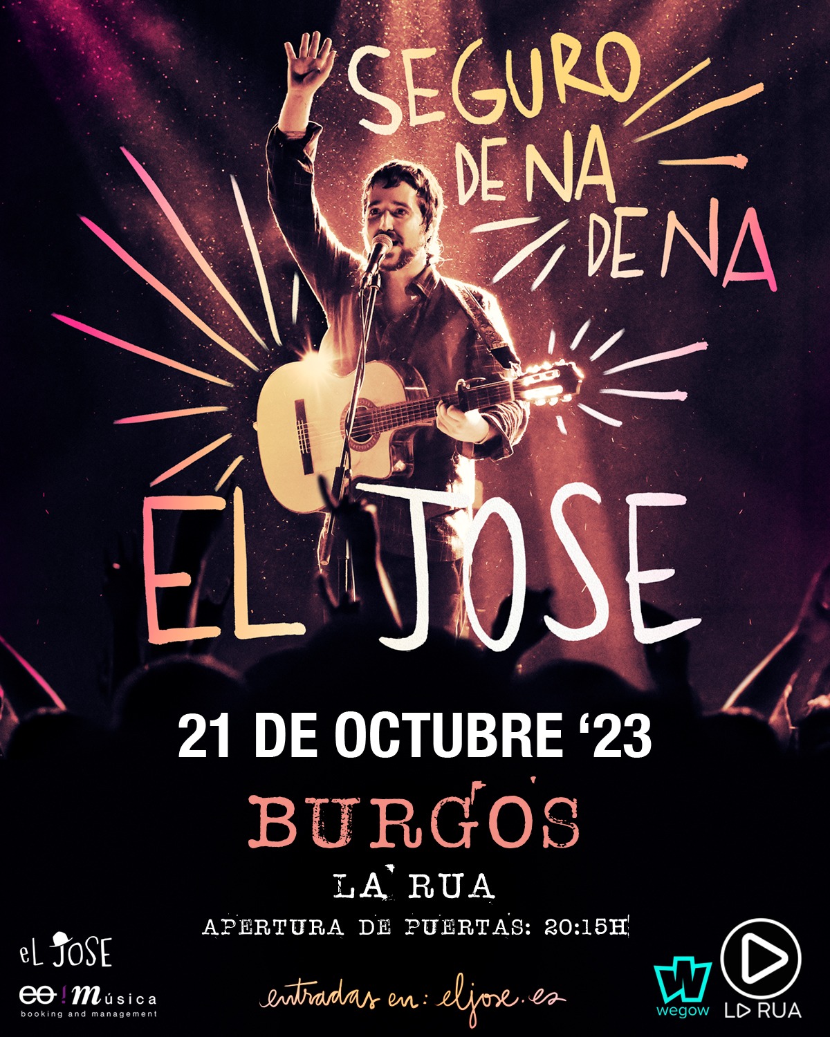 Fotografía promocional de El Jose en Burgos