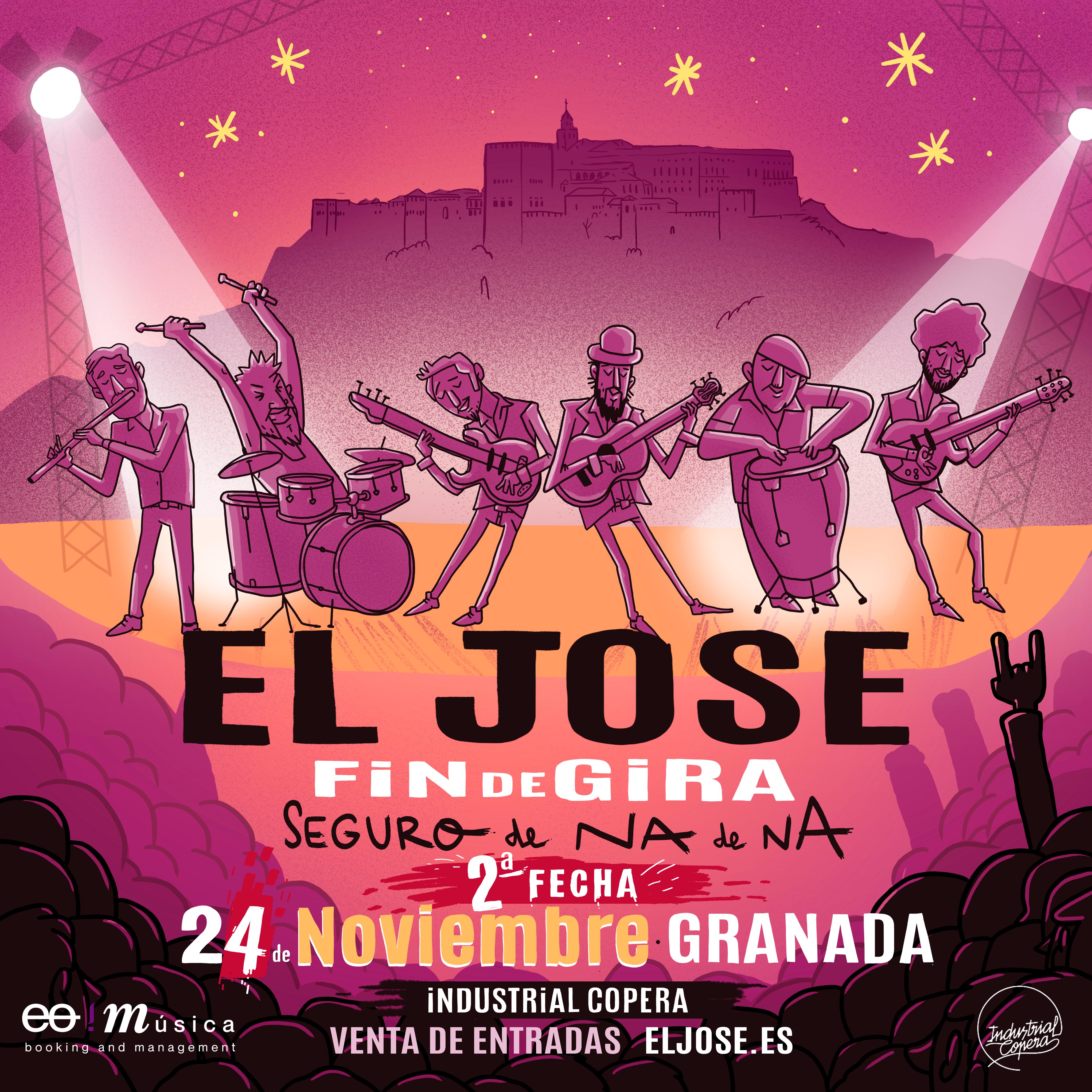 Fotografía promocional de El Jose en Granada-Fin de gira (2ª fecha)