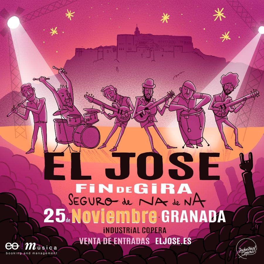 Fotografía promocional de El Jose en Granada - Fin de gira