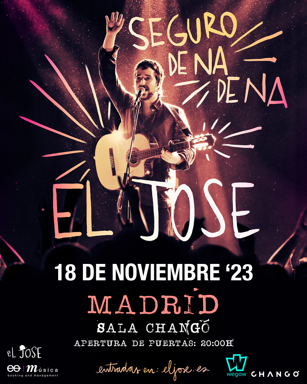 Fotografía promocional de El Jose en Madrid