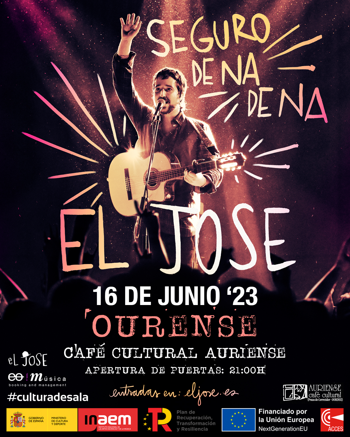 Fotografía promocional de El Jose en Ourense