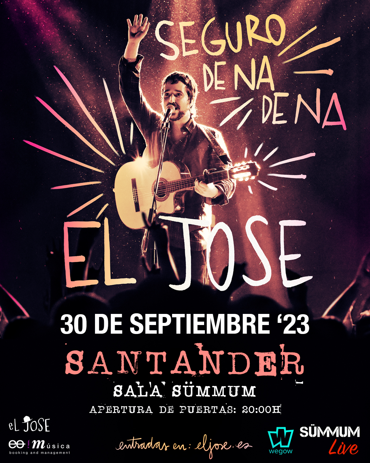 Fotografía promocional de El Jose en Santander