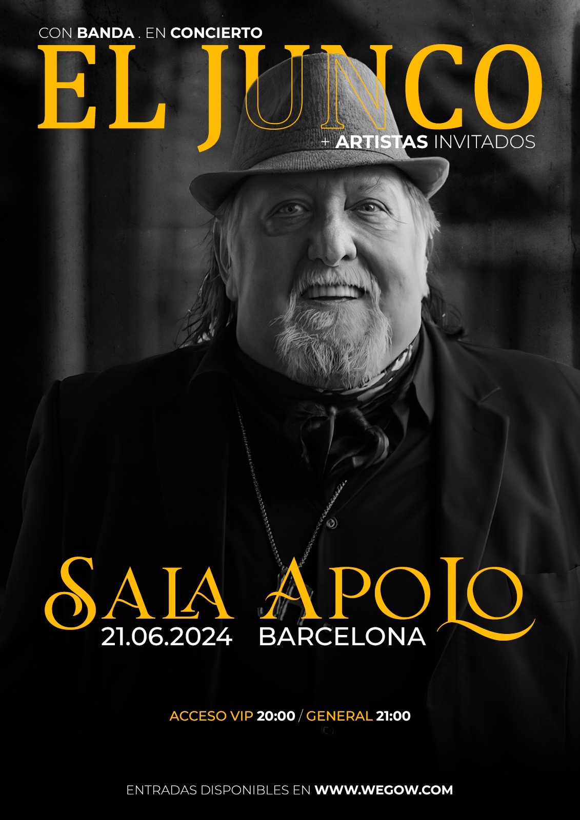 Entradas para El Junco en Barcelona Wegow