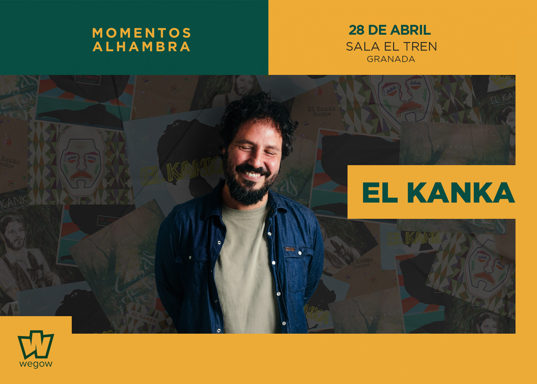 Fotografía promocional de El Kanka en Granada | Momentos Alhambra