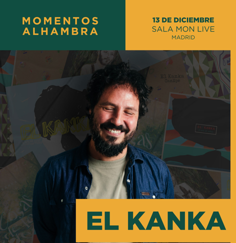 Fotografía promocional de El Kanka en Madrid | Momentos Alhambra