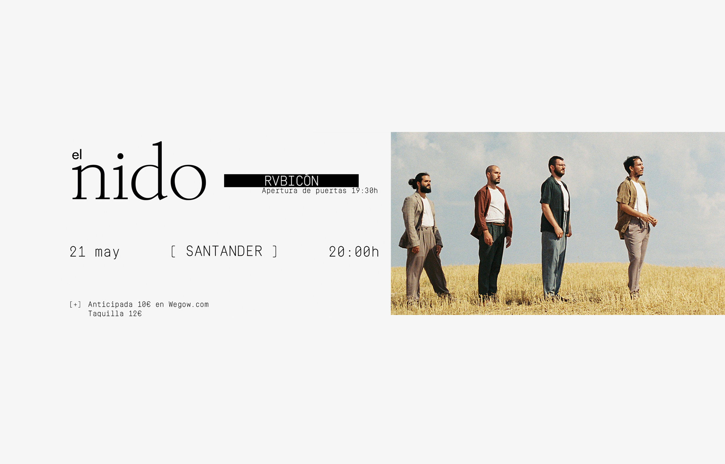 Fotografía promocional de El Nido en Santander