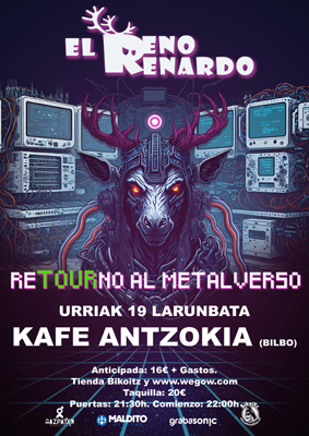 Fotografía promocional de El Reno Renardo en Bilbo