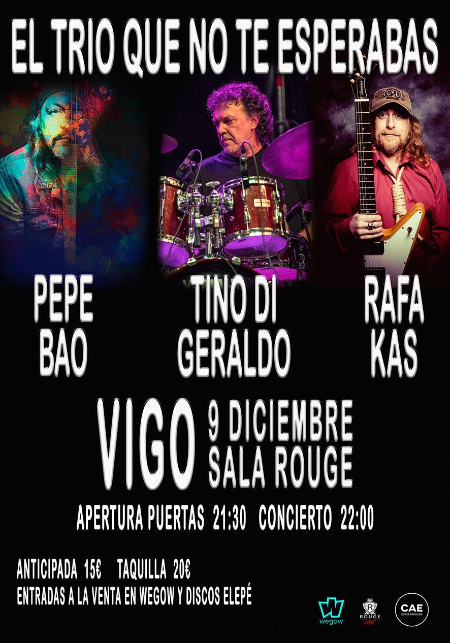 Fotografía promocional de El trío que no te esperabas en Vigo